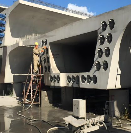 丹巴压浆料施工流程及注意事项